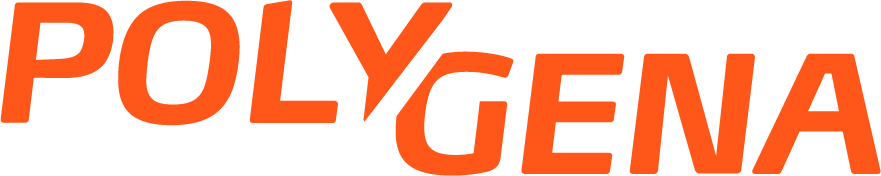 Das Logo der POLYGENA Gruppe